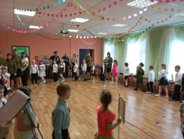 Бессмертный полк в детском саду.